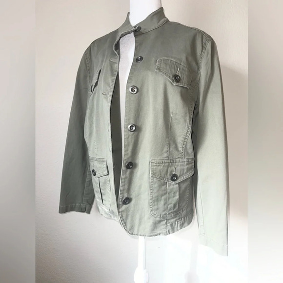Chico's Jackets & Blazers - Chicos Platinum Olive green